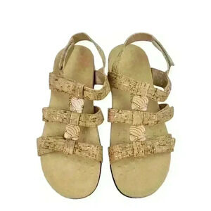 Vionic Amber Tan Cork Sandal sz 10